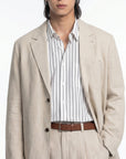 Aurelio Washed Linen Blazer
