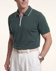 The Riviera Double-Knit Polo