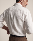 Étienne French Linen Shirt (Milk White)