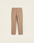 Arden Cotton-Lyocell Tailored Trousers (Sandstone)