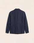 Adrien Silk-Linen Safari Jacket
