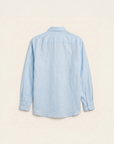 Étienne French Linen Shirt (Sky Blue)
