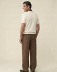 Lorenzo Linen Pleated Trousers