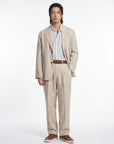 Aurelio Washed Linen Blazer