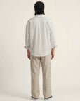 Aurelio Washed Linen Pleated Trousers