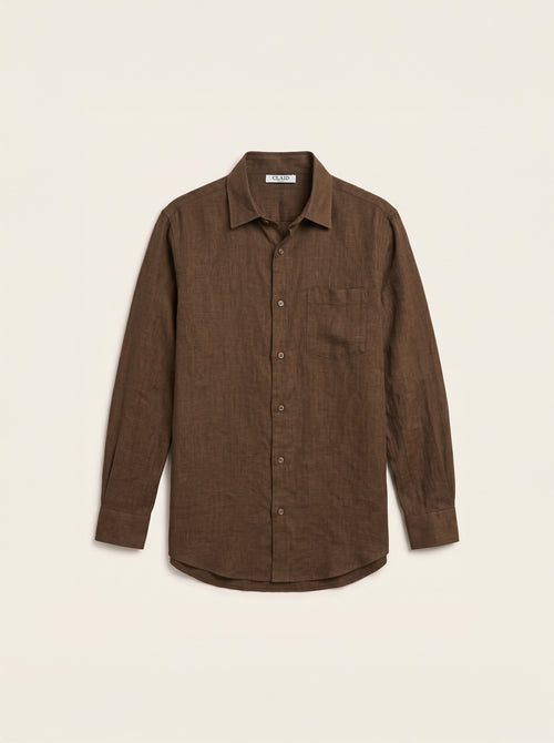 Laurent Linen Windsor Shirt.