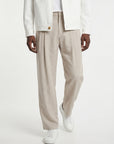 Gaspard Relaxed Pleated Trousers