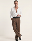 Étienne French Linen Shirt (Milk White)