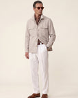 Sébastien Silk-Linen Overshirt