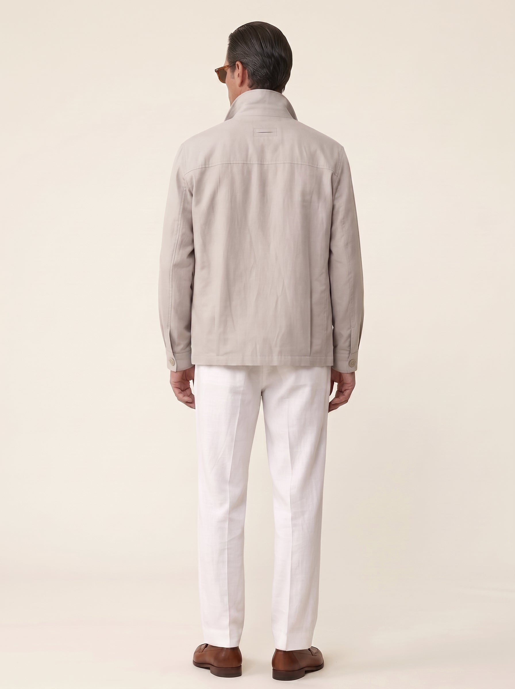 Sébastien Silk-Linen Overshirt