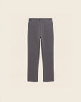 Arden Cotton-Lyocell Tailored Trousers (Charcoal Grey)