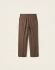 Lorenzo Linen Pleated Trousers