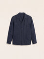 Adrien Silk-Linen Safari Jacket