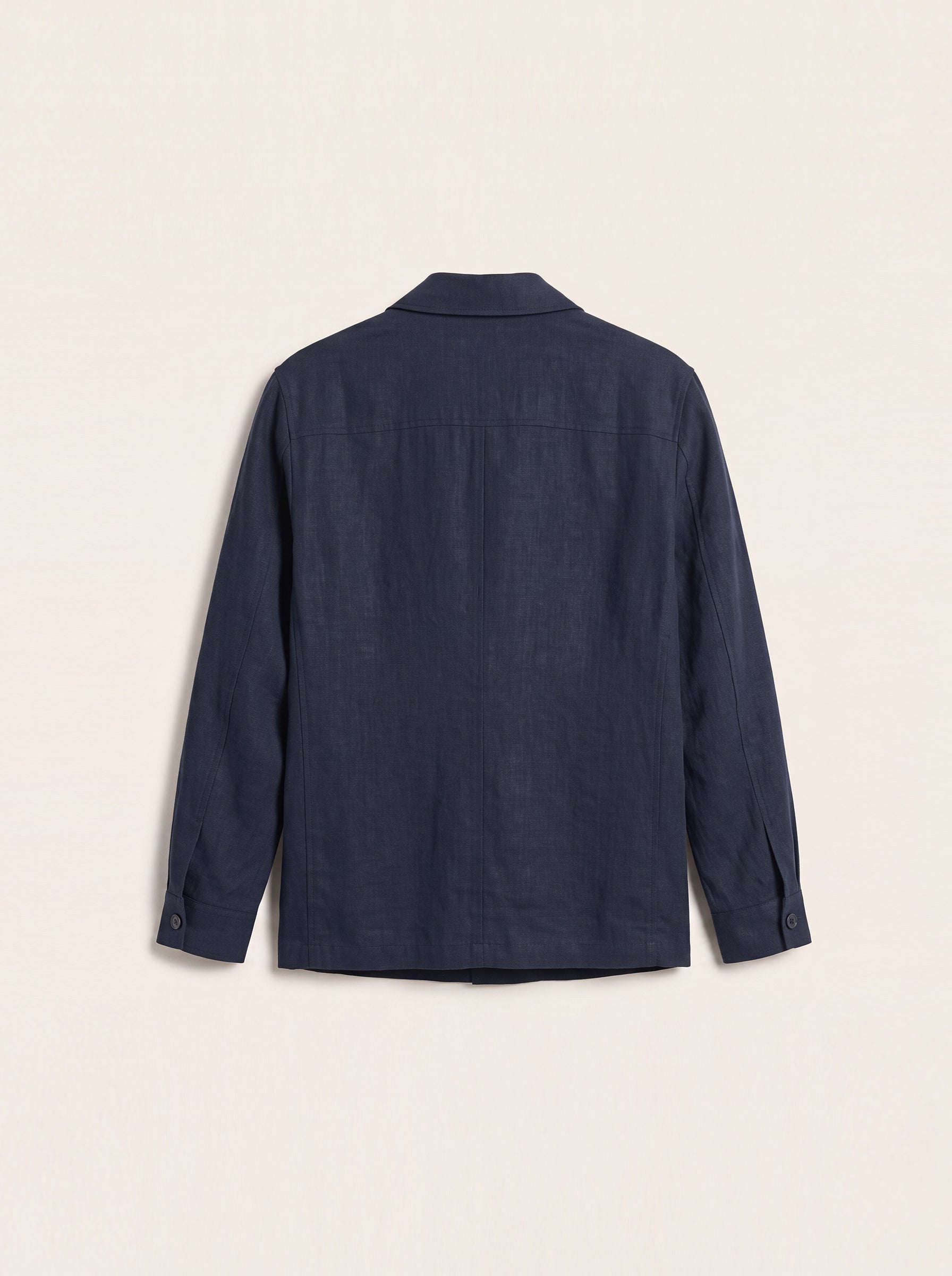 Adrien Silk-Linen Safari Jacket