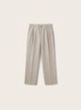 Aurelio Washed Linen Pleated Trousers