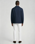 Adrien Silk-Linen Safari Jacket