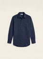 Étienne French Linen Shirt (Blue Navy)