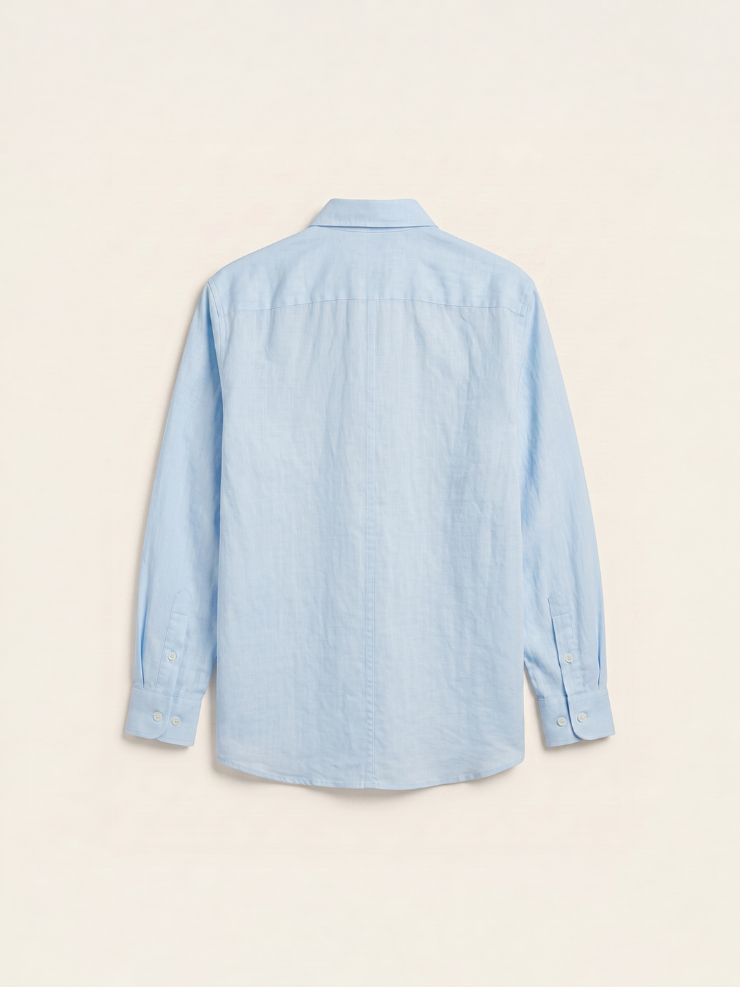 Étienne French Linen Shirt (Sky Blue)