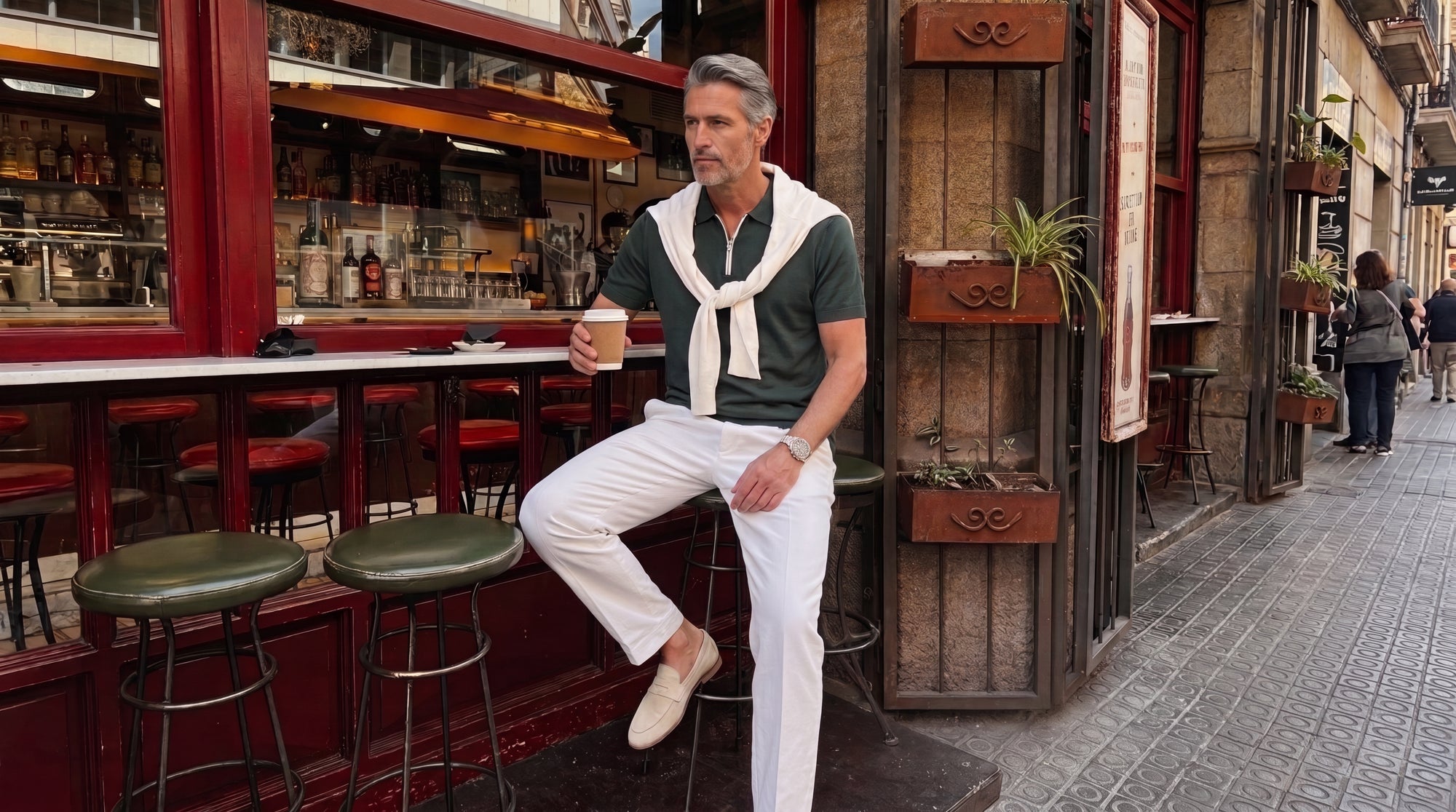 The Riviera Double-Knit Polo