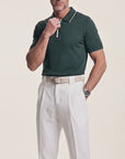 The Riviera Double-Knit Polo