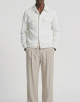 Gaspard Relaxed Pleated Trousers